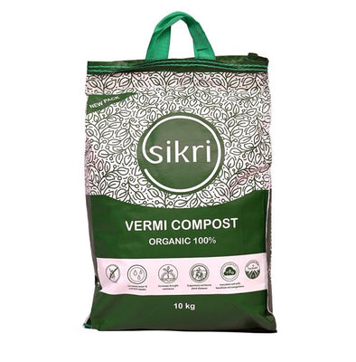 GrowGreenery Premium Vermi Compost Organic Fertilizer for Plants 10 kg